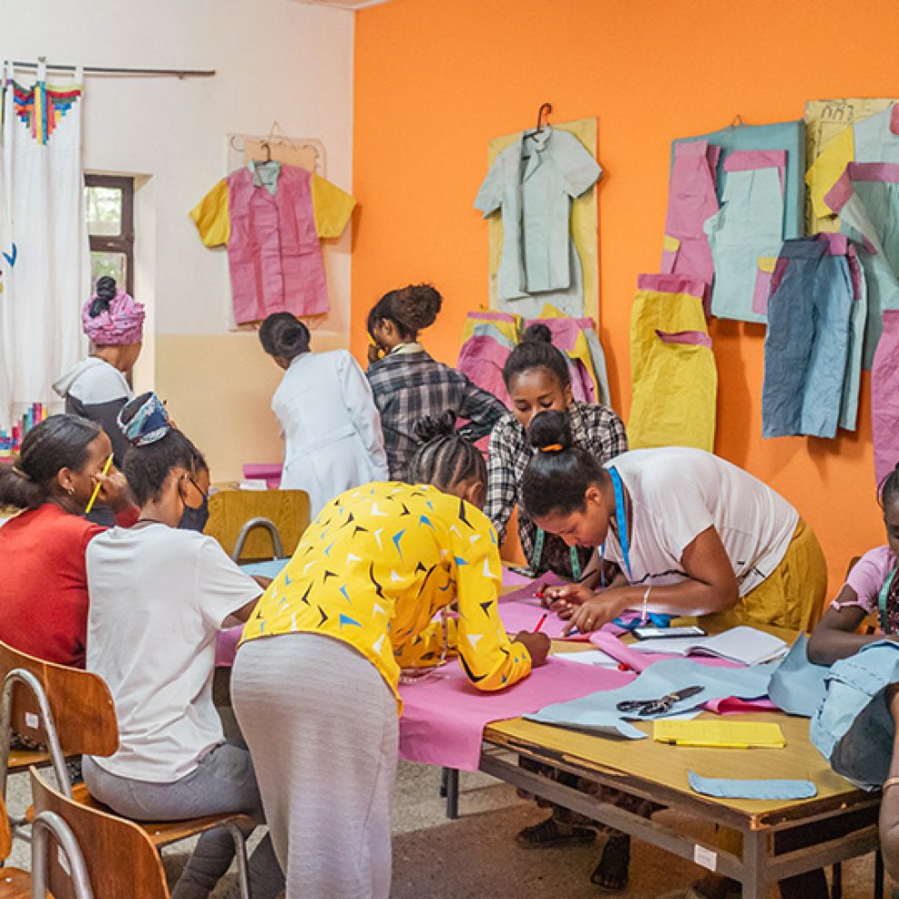 Proyecto Formacion profesional para mujeres vulnerables en Centro Kidist Mariam 