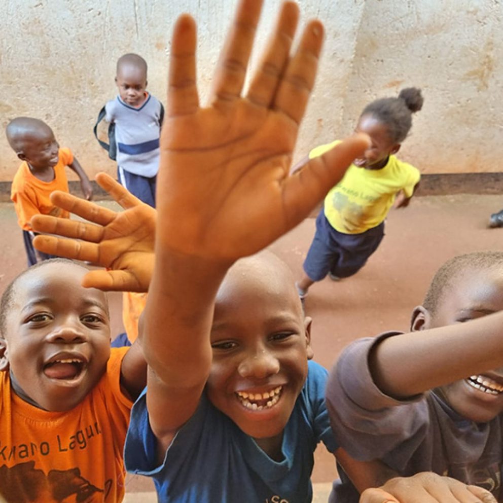Ayuda de la infancia en África